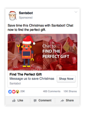guided selling christmas ad