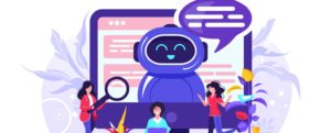 graphic design of Chatbot AI for the best chatbots