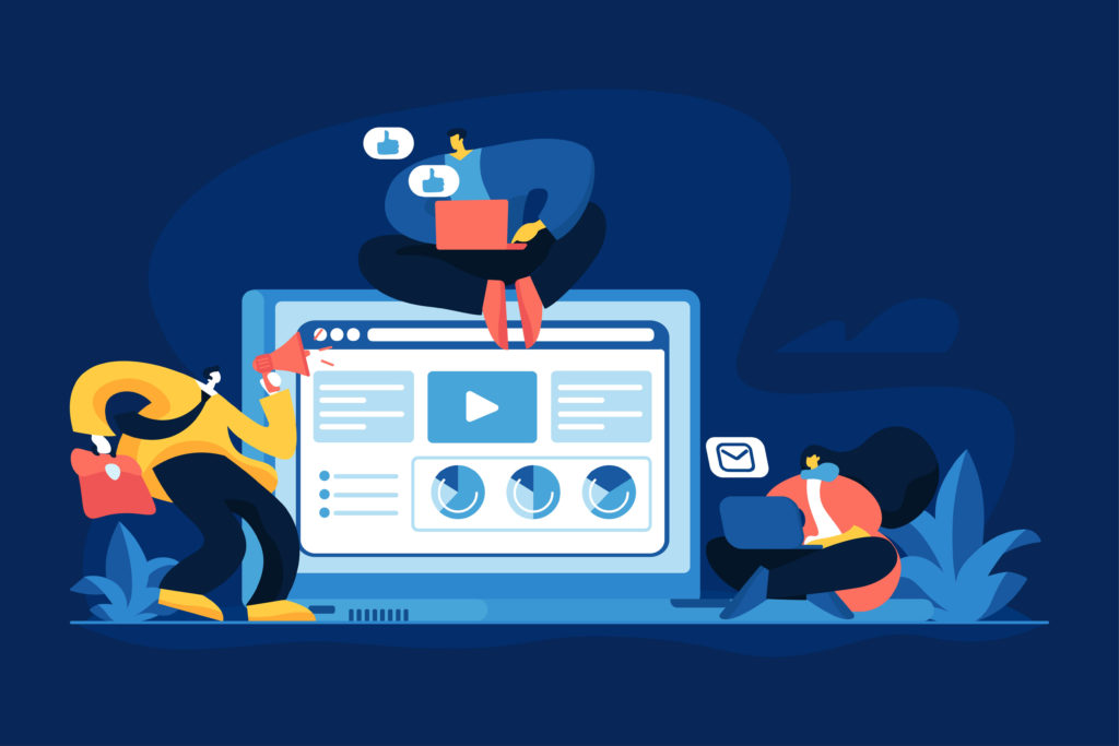 Marketing illustration