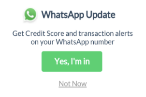 whatsapp app promotion entry point