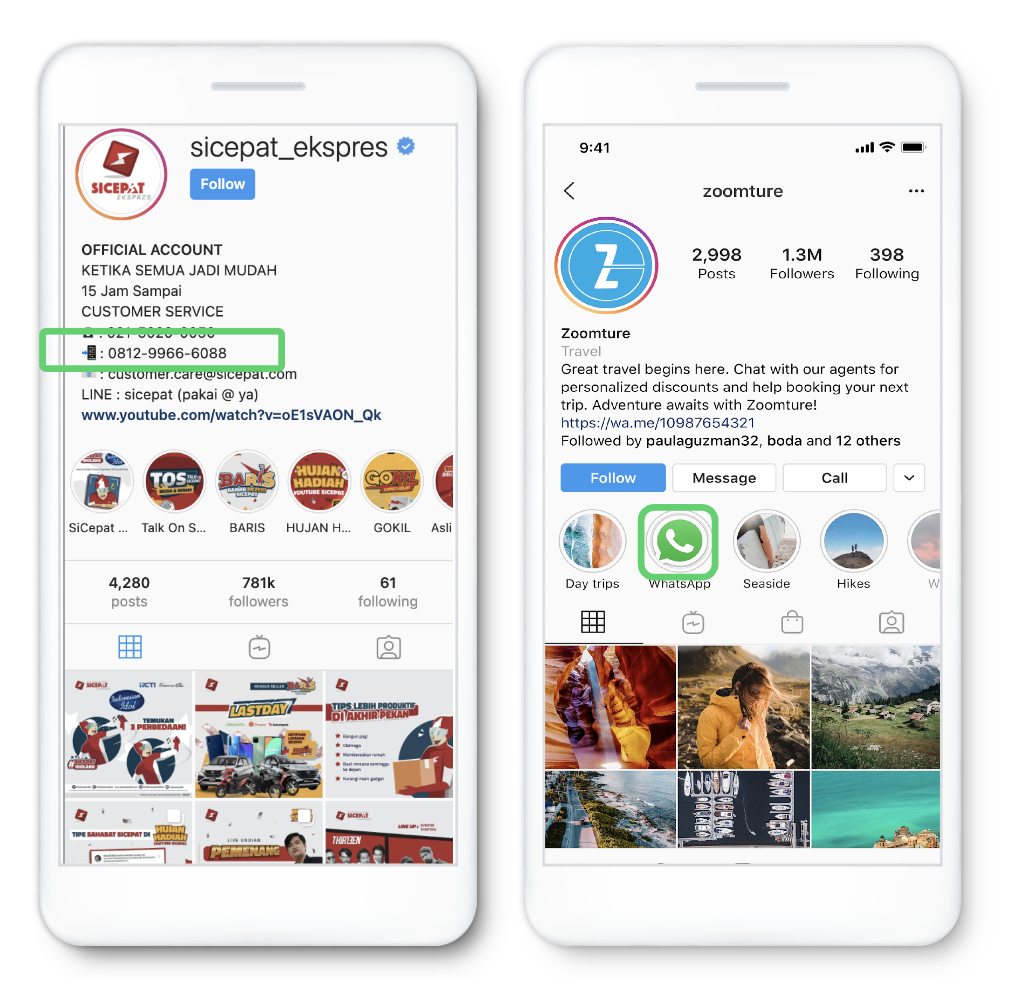 whatsapp business audience organic entry point