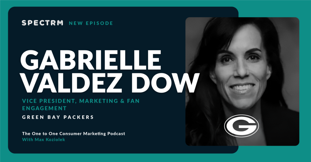 Gabrielle Valdez Dow, VP, Marketing & Fan Engagement at the Green Bay Packers